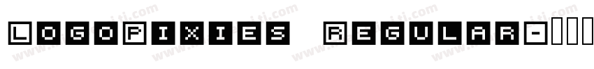 LogoPixies Regular字体转换